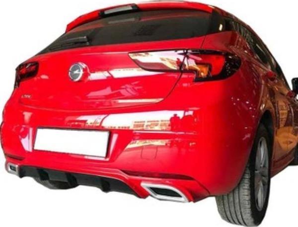 Opel Astra K Egzoz Görünümlü Difüzör (Plastik)(Boyasız) - Image 1