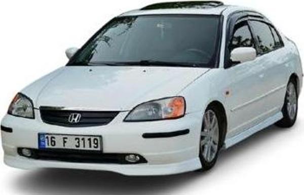 Honda Civic Vtec2 01-03 Typer Ön Ek (Plastik) No: 1 (Plastik) (Boyasız) - Image 1