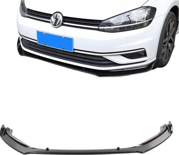 Volkswagen Golf 7 Düz Ön Lip (Plastik)(Boyasız) - Image 1