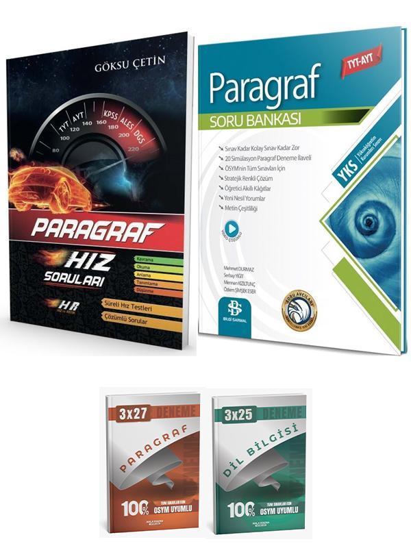 2026 Anla Kazan Denemeler + Hız ve Renk Paragraf + Bilgi Sarmal Paragraf Soru 4 lü Set - Anla Kazan Yayınları - Image 1