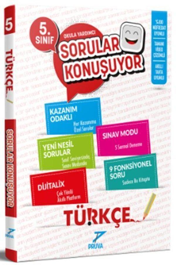 Pruva Akademi 5. Sınıf Türkçe Sorular Konuşuyor - Pruva Akademi - Image 1