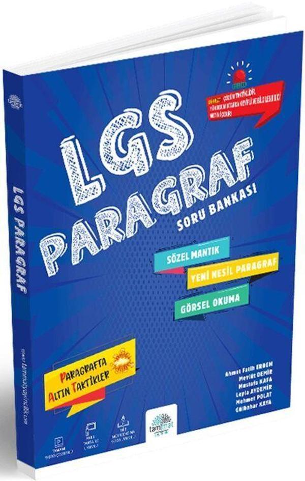 Tammat Yayıncılık 8. Sınıf LGS Paragraf Soru Bankası - Tammat  Yayıncılık - Image 1