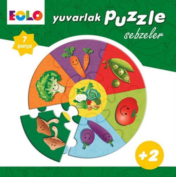 Yuvarlak Puzzle - Sebzeler - Eolo - Image 1