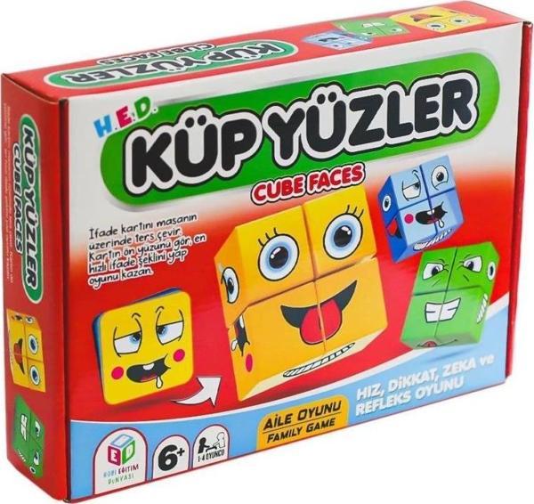 Küp Yüzler Zeka Oyunu – Eğitici Görsel Algı ve Mantık Oyunu - Image 1