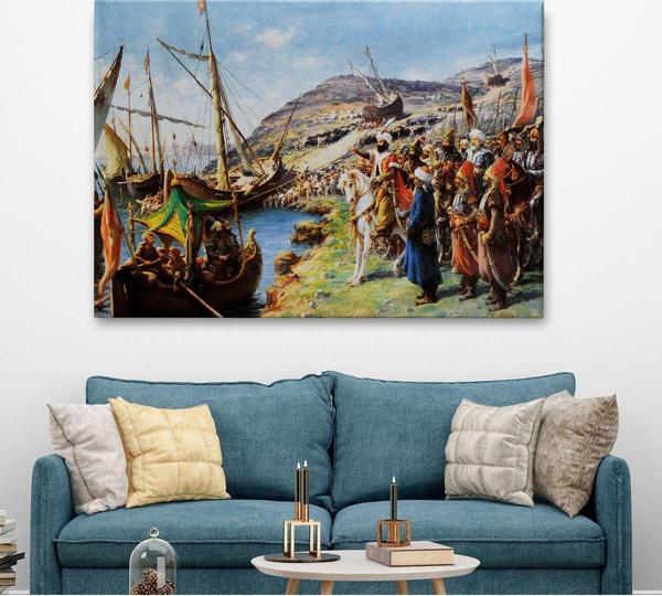Ena Unity Fatih Sultan Mehmet'İn İstanbul Kuşatması, Gemileri Karadan Yürütme Tablosu-6616 - Image 1