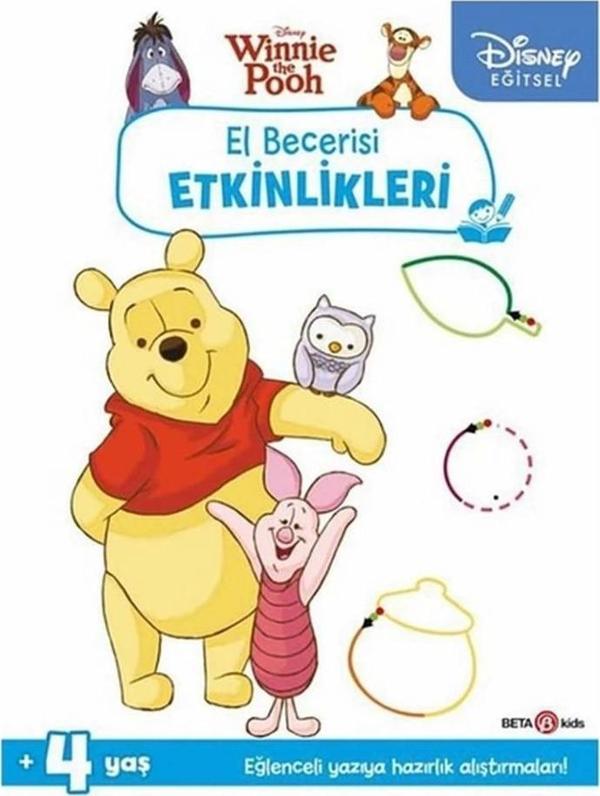 Çocuk Eğitici OyuncakDisney Eğitsel Winnie the Pooh El Becerisi Etkinlikleri - Image 1