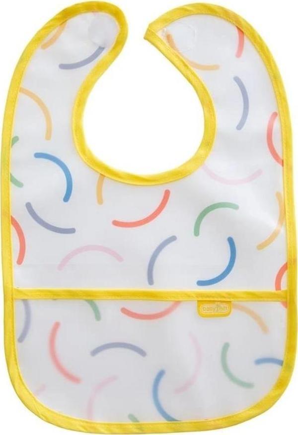 Sarı Leke Tutmaz Önlük İle Bebekler İçin Temiz, Pratik ve Eğitici Yemek Aktivitesi - Image 1