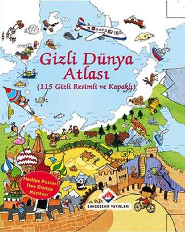 Gizli Dünya Atlası - Bahçeşehir Yayınları - Image 1