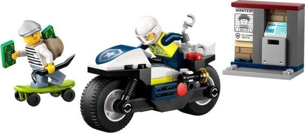 Çocuk Eğitici OyuncakLEGO City Polis Motosikleti Takibi 60455 - Image 1