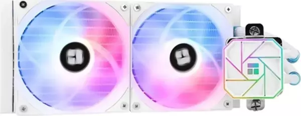 Thermalrıght Thermalrıght 240Mm Aqua Elıte 240 V3 Argb Am5-1700P Sıvı Soğutmalı İşlemci Fanı Beyaz - Image 1