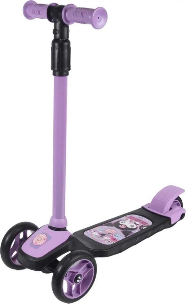 Eğitici Oyuncak Kuromi 3 Tekerlekli Twist Scooter - Image 1