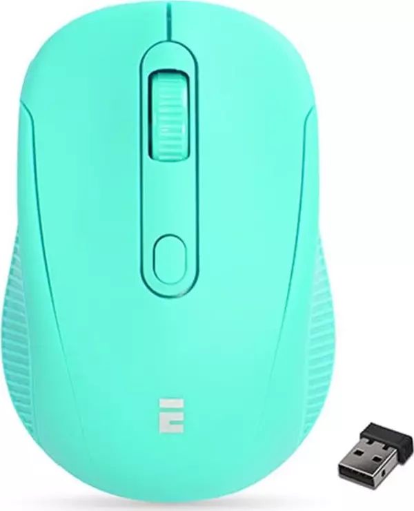 Everest Sm-300 Usb Yeşil 4D Optik Süper Sessiz Alkalin Pil Kablosuz Mouse - Image 1