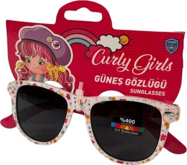 Curly çocuk güneş gözlüğü, eğlenceli ve koruyucu tasarımıyla dışarıda aktivite için ideal - Image 1