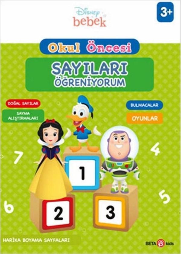 Çocuk Eğitici OyuncakDisney Eğitsel Okul Öncesi Sayıları Öğreniyorum - Image 1
