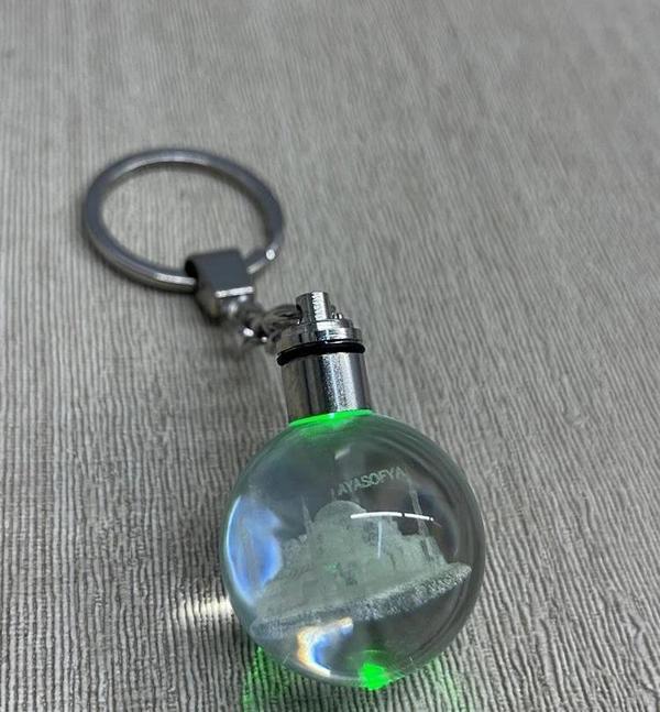 Ledli Ayasofya Tasarımı Kristal Anahtarlık Alk3803 - Image 1