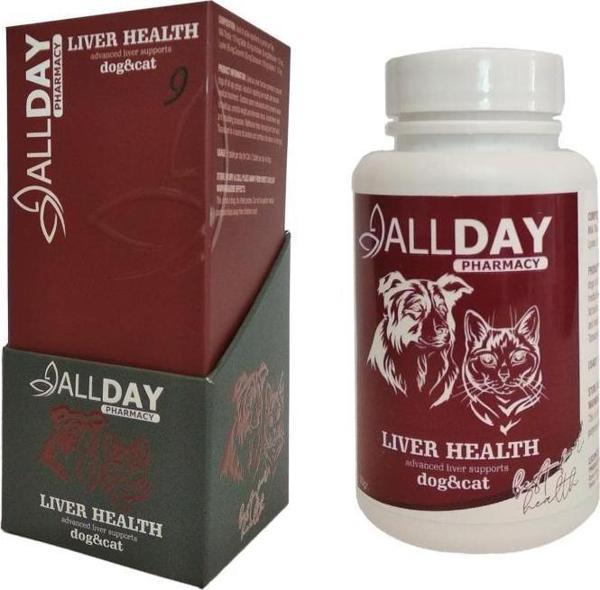 AllDay 9 Liver Health Kedi Ve Köpek Ciğer Koruyucu Tablet 30 gr - Image 1