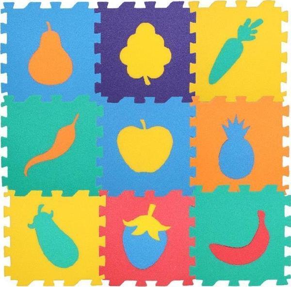 Toru Yer Matı Meyve Sebze 9 Adet 33x33 cm - Image 1
