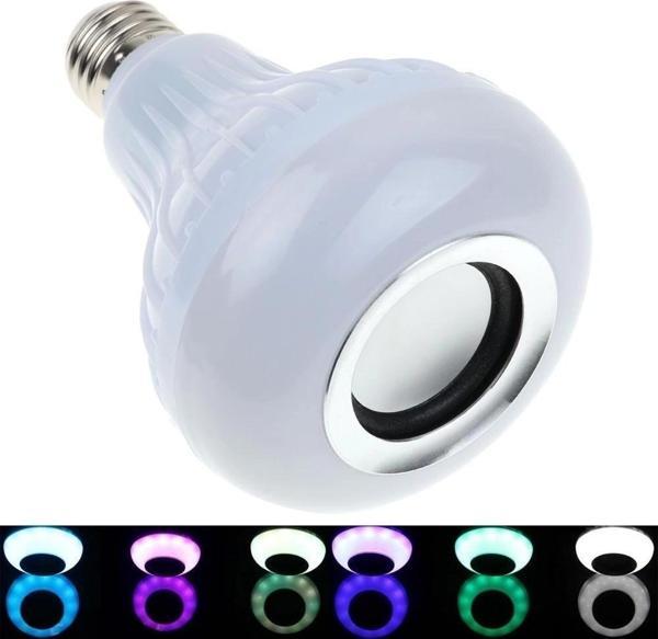 P-028 Kumandalı Bluetooth Led Ampul - Image 1