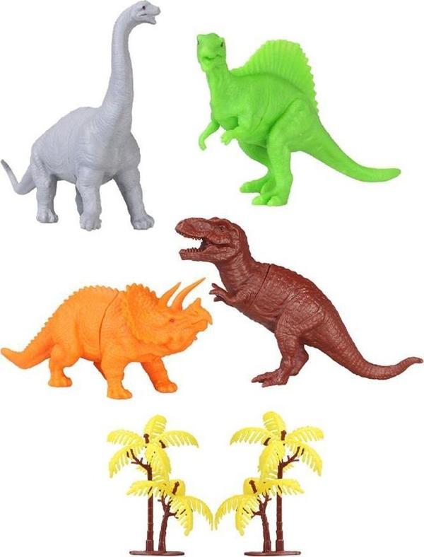 713 Toy Play 6 Parça Dinozor Figür Seti 14-18 cm - Image 1