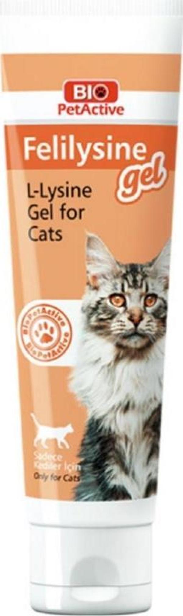 Bio PetActive Kediler İçin Bağışıklık Güçlendirici Felilysine Gel 100 Ml - Image 1