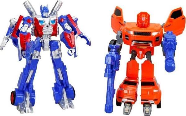Işıklı 2'li Power Robot Transformer Dönüşen Araçlar - Image 1
