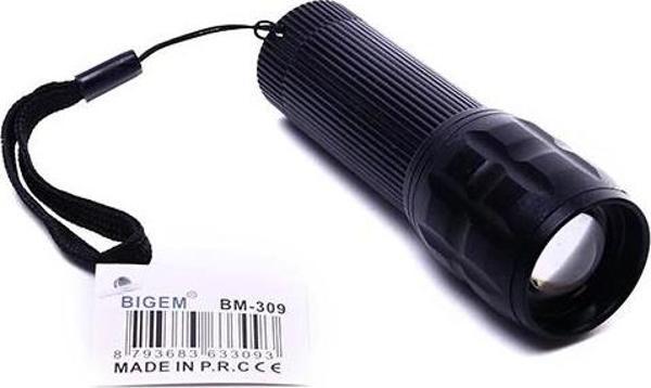 Zoom Odaklamalı El Feneri Bigem Bm-309 - Image 1