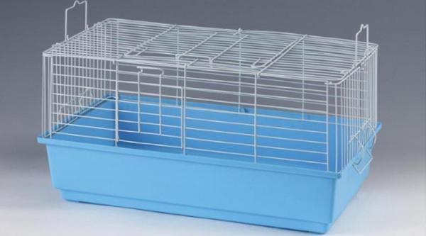 Ginepig Tavşan Kafesi R2407 (Beyaz) 59*36*30cm - Image 1