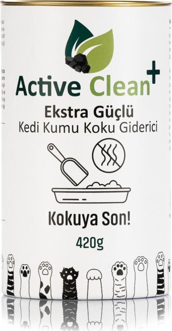 Active Clean Active Carbon Kedi Kumu Koku Giderici 420 gr - Image 1