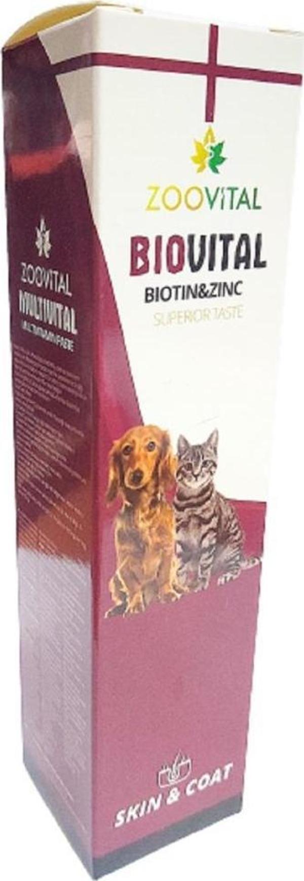 Zoovital Biovital Kedi ve Köpek Tüy Sağlığı  Macunu 100 gr - Image 1