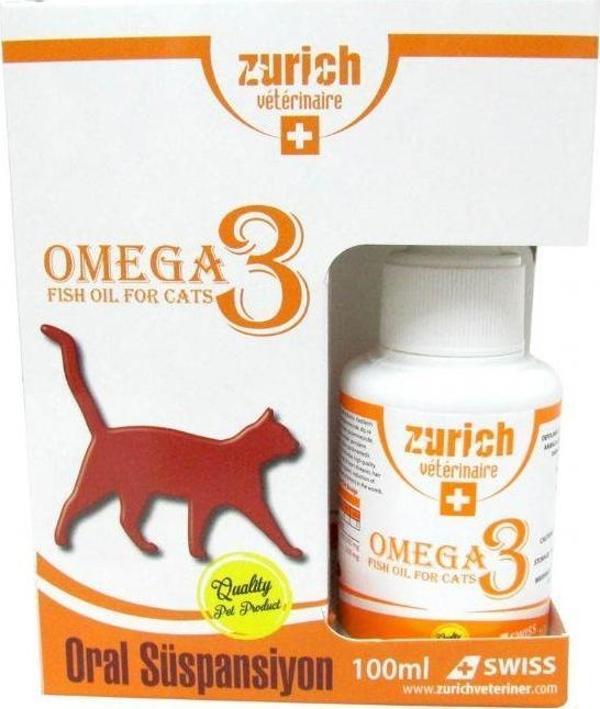Zurich Cat Omega 3 Balık Yağı 100ml - Image 1