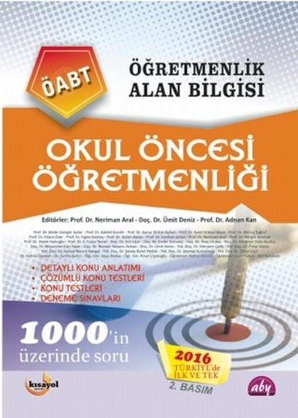 Öğretmenlik Alan Bilgisi - Okul Öncesi Öğretmenliği - Alan Bilgisi Yayınları - Image 1