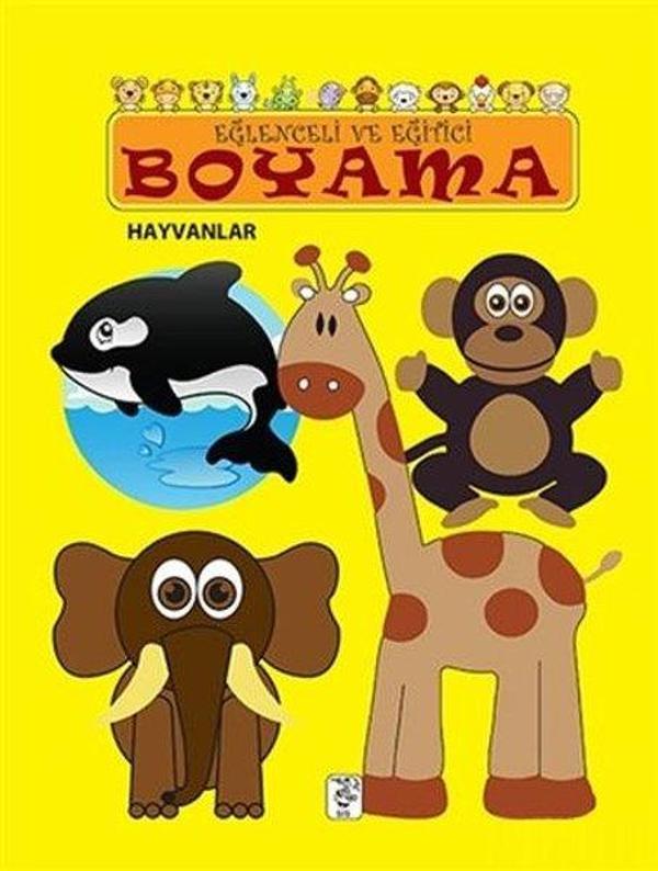 Eğlenceli ve Eğitici Boyama - Hayvanlar - Sis Yayıncılık - Image 1