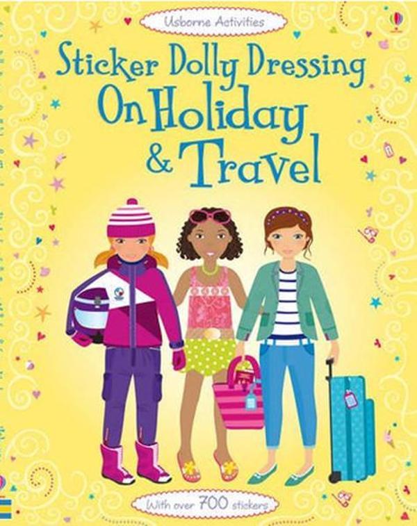 Sticker Dolly Dressing Holiday & Travel - Usborne - Image 1