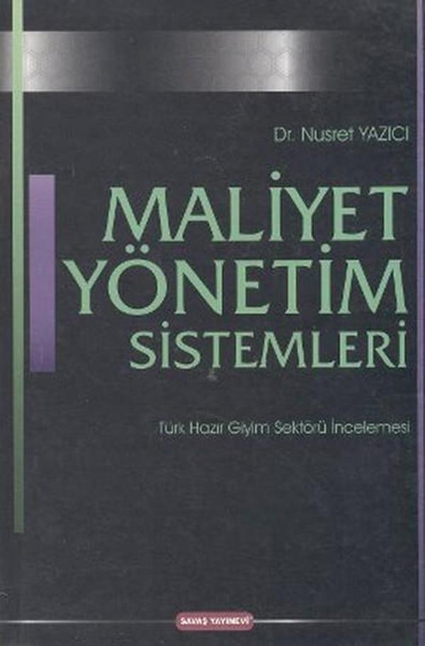 Maliyet Yönetim Sistemleri - Savaş Yayınevi - Image 1