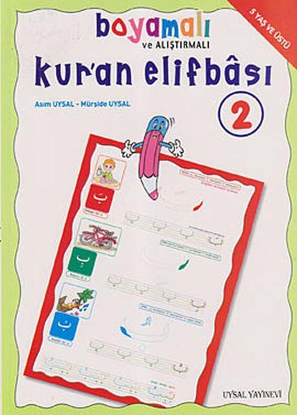 Boyamalı ve Alıştırmalı Kur'an Elifbası 2 - Uysal Yayınevi - Image 1