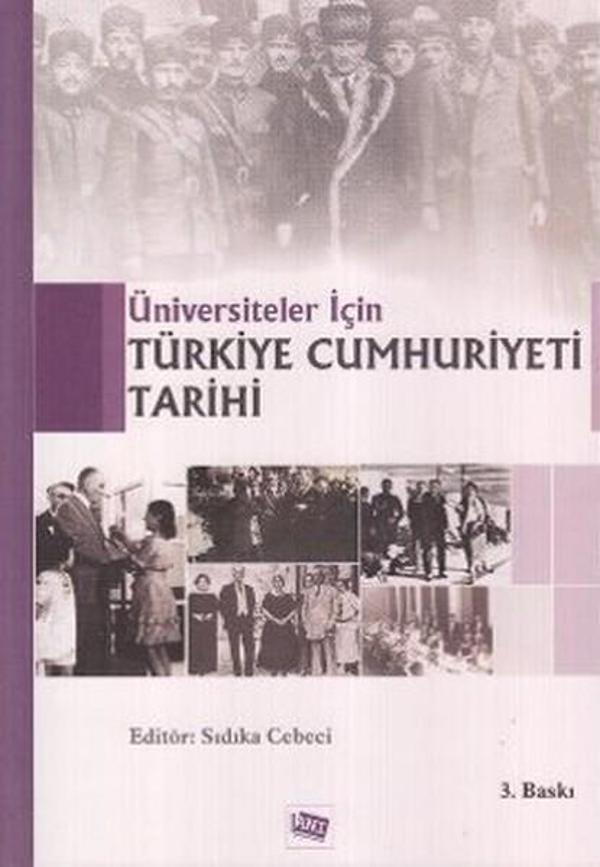 Üniversiteler İçin Türkiye Cumhuriyeti Tarihi - Anı Yayıncılık - Image 1