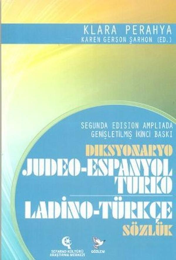 Diksyonaryo Judeo-Espanyol Turka / Ladino-Türkçe Sözlük - Gözlem Gazetecilik Basın ve Yayın A - Image 1