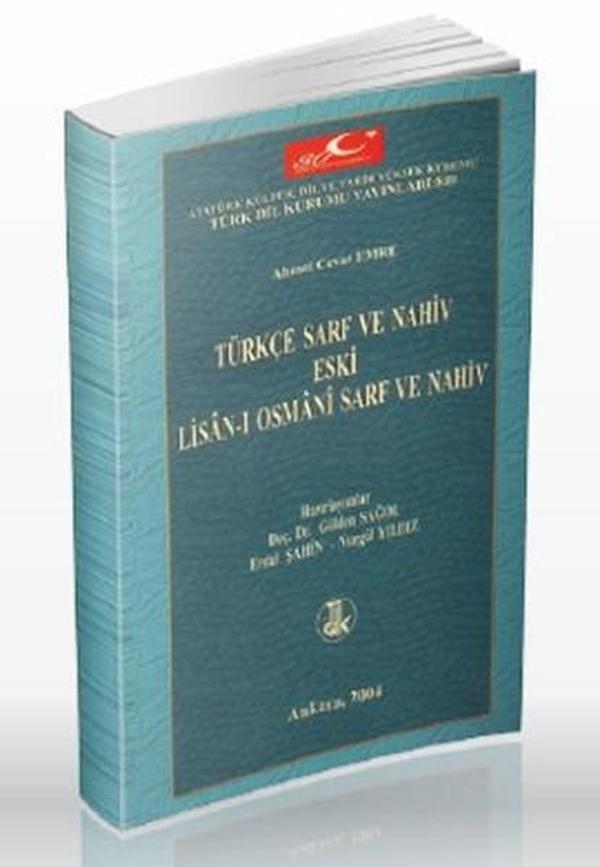 Türkçe Sarf ve Nahiv Eski Lisan-ı Osmani Sarf ve Nahiv - Türk Dil Kurumu Yayınları - Image 1