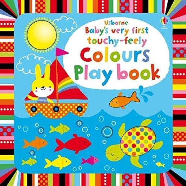 Baby's Very First touchy-feely Colours Play book (Baby's Very First Books) - Usborne - Image 1
