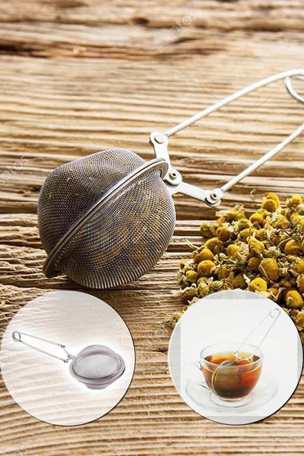 Mobee Maşalı Açılıp Kapanan Çay Demleme Süzgeci - Image 1