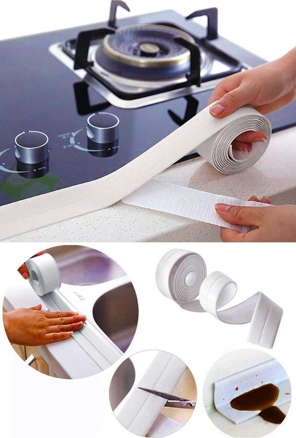 Mobee Su Sızdırmaz Bant Mutfak Lavabo Pencere Duvar Bandı 3.2 Mt. - Image 1