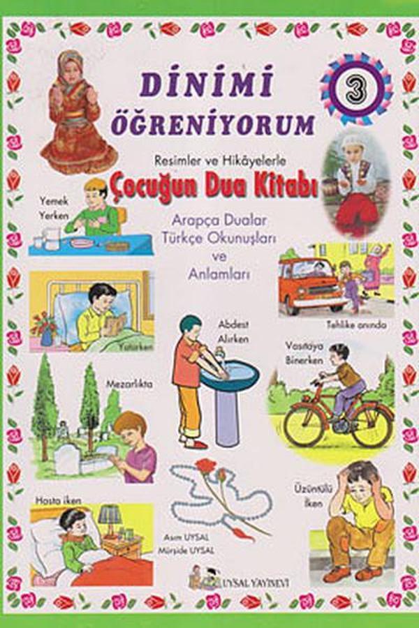 Dinimi Öğreniyorum 3 - Resimler ve Hikayelerle Çocuğun Dua Kitabı - Uysal Yayınevi - Image 1