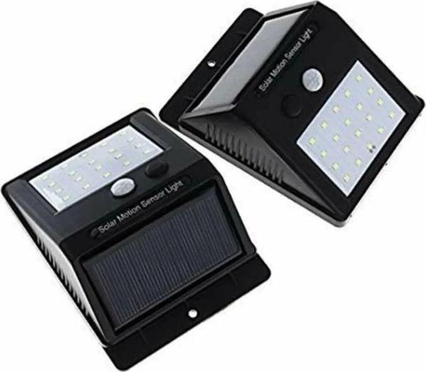 Mobee Hareket Sensör 20 Led Solar Enerji Su Geçirmez Duvar Lambası - Image 1