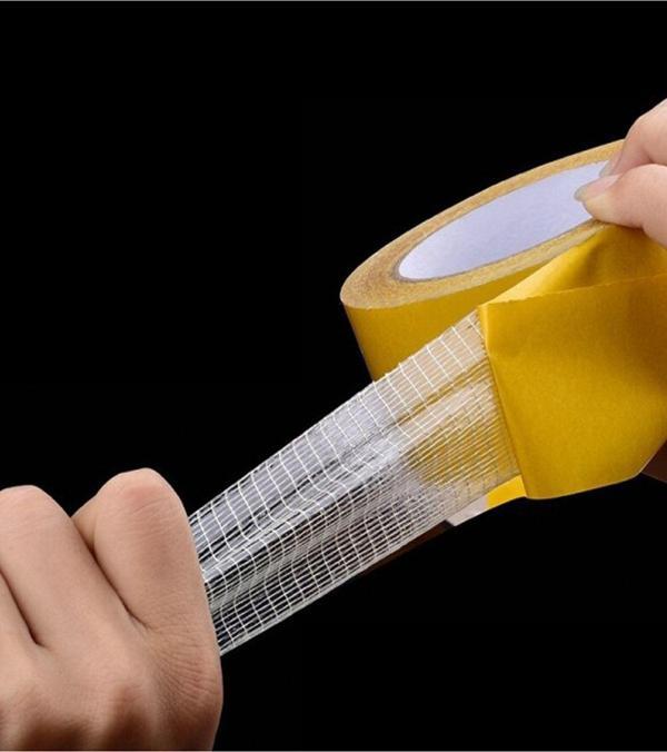 Mobee Geniş 10 Metre * 5 Cm Çift Taraflı Süper Güçlü Yapışkan Yapıştırıcı Bant Isıya Dayanıklı - Image 1