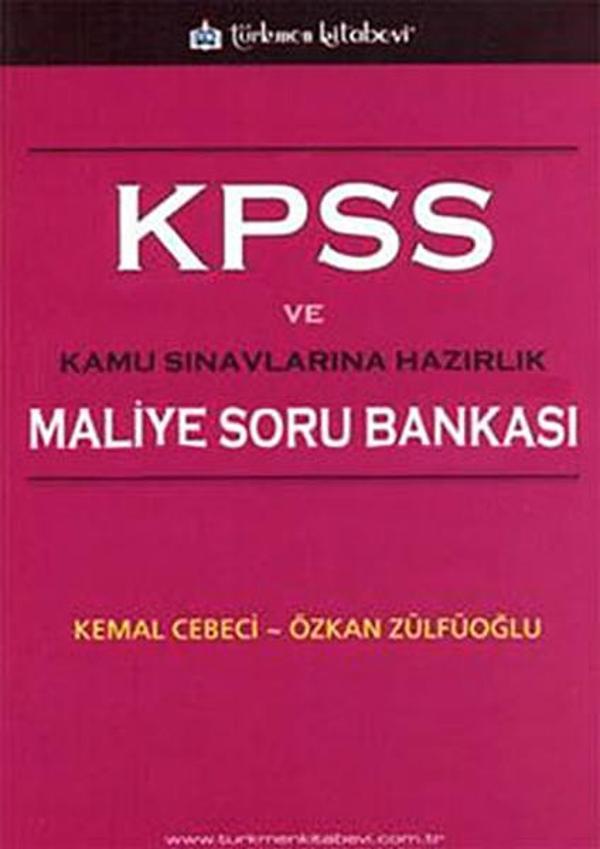 KPSS ve Kamu Sınavlarına Hazırlık Maliye Soru Bankası - Türkmen Kitabevi - Image 1