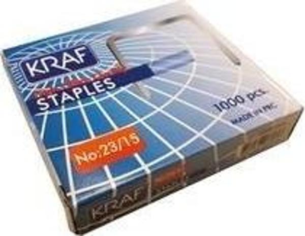 Kraf 23/15 Arşiv Tipi Zımba Teli (120 Sayfa Kapasitesi) - Image 1