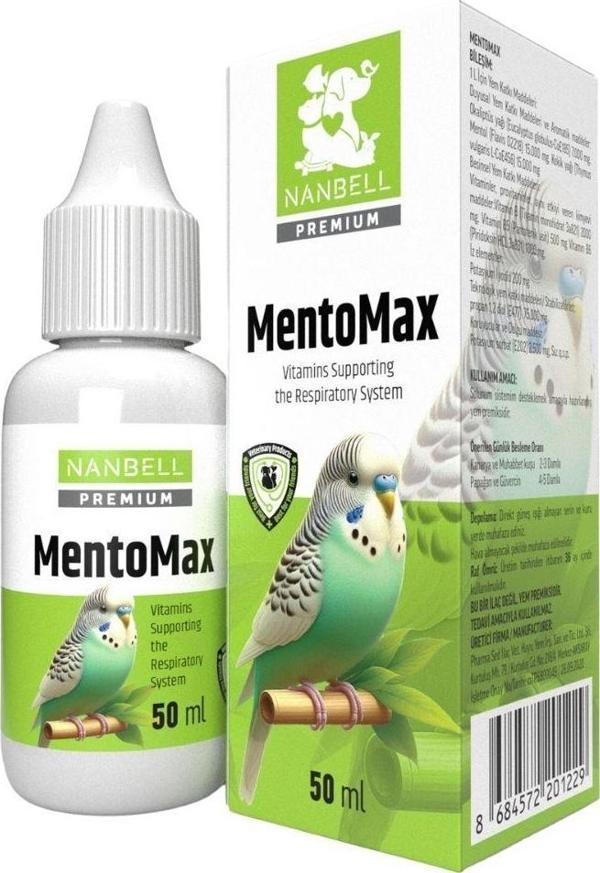 MentoMax – Nanbell Solunum Yolu Sağlığı ve İltihap Giderici Vitamin (30 ml) - Image 1