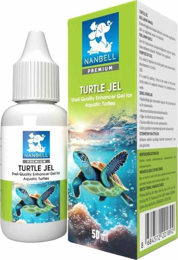  Turtle Jel 50ml – Su Kaplumbağaları İçin Kabuk Güçlendirici Jel - Image 1