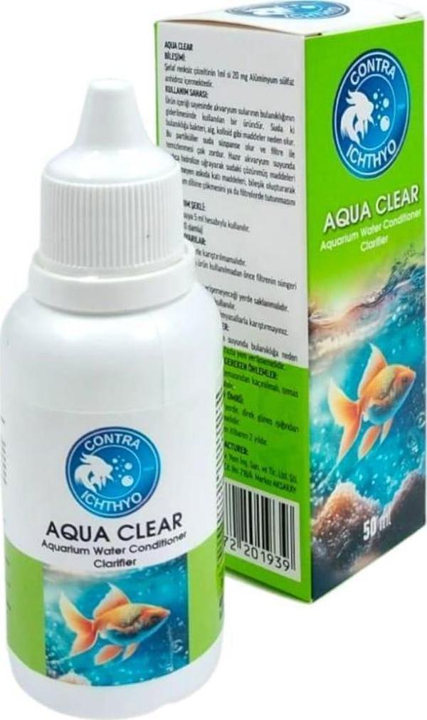 Aqua Clear Akvaryum Suyu Düzenleyici Berraklaştırıcı 50 Ml - Image 1