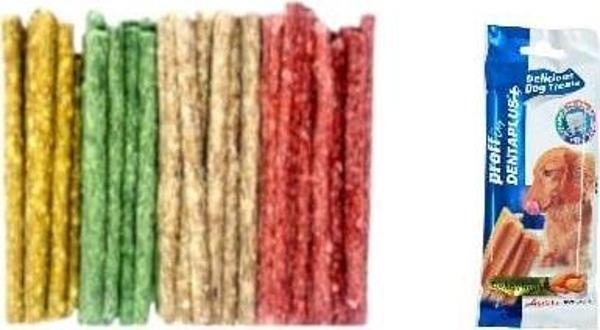 100'Lü Munchy Ödül Çubuğu+ Köpek Ödül Hindili 4 Lü Dentaplus 80 Gr - Image 1